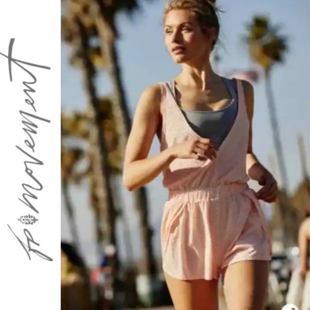 Free People Jog it Off Onesie M